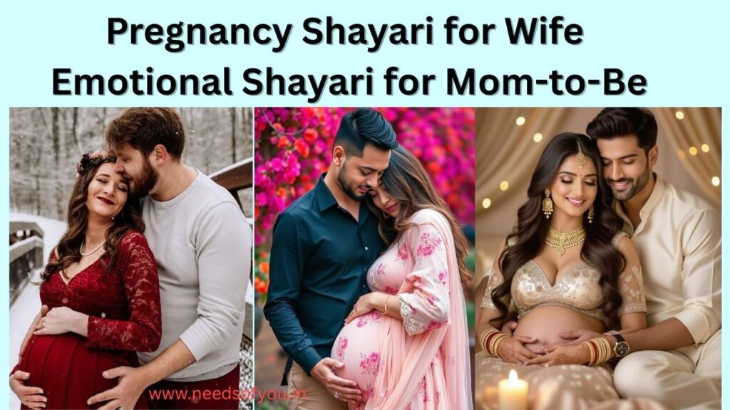 Discover beautiful pregnancy shayari for wife in Roman English to express love, care, and happiness during this special journey of becoming